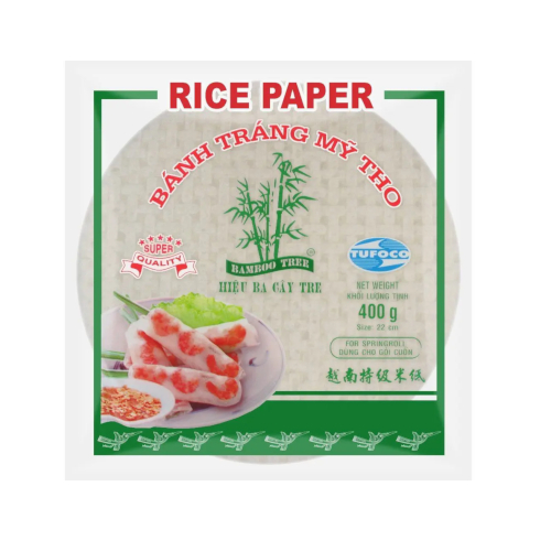 BAMBOO TREE - Papiers de riz rond 400g ( 22 cm de &Oslash )
