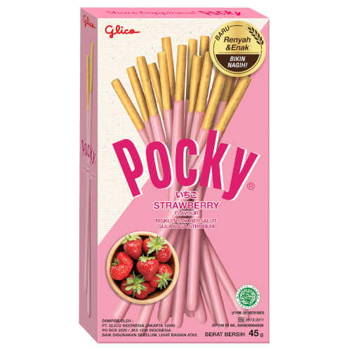 GLICO - Pocky Strawberry
